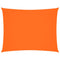 Schaduwdoek rechthoekig 2x3 m oxford stof oranje