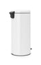 Brabantia NewIcon Prullenbak - 30 liter - Geruisloos deksel - Wit