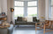 BePureHome Rodeo Bank 2-Zits - Recycle Leer - Army - 85x190x86