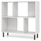 Coast 4-Cube Boekenkast - 4 Opbergvakken - Wit