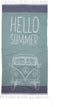 Seahorse Helloe Summer - Hammamdoek - 90x180 cm - Green
