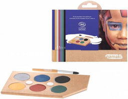 Namaki Schminkset – Thema schmink – Make up Kinderen – Face Paint pallete – Intergalactic Worlds – 6 kleuren – 6 x 2.5 gram