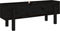 vidaXL - Plantenbak - verhoogd - 101x30x38 - cm - massief - grenenhout - zwart