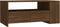 vidaXL - Salontafel - 102x55x42 - cm - bewerkt - hout - bruin - eikenkleur