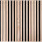 Akoestisch Wandpaneel Eiken - 2 Stuks - 60 x 60 x 2.2 cm - Lattenwand