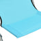 vidaXL - Strandstoelen - 2 - st - inklapbaar - stof - turquoise