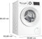 Bosch Serie 6 WGG246ZEFG - Wasmachine - 9 kg - 1600 rpm - Iron Assist - Energielabel A - Wit
