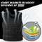 Fitby Gewichtsvest 10KG - Verstelbaar Gewichtsvest - Krachttraining & Crossfit - Zwart
