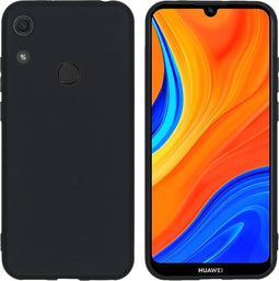 iMoshion Hoesje Geschikt voor Huawei Y6s Hoesje Siliconen - iMoshion Color Backcover - Zwart