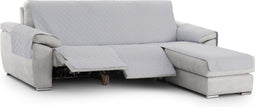 Hoes voor chaise longue met korte armleuning rechts Eysa MONTBLANC Grijs 100 x 110 x 200 cm