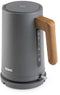 DOMO DO9268WK - Waterkoker - 1,7L 360° draaibaar - Grijs met houtlook