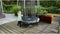 EXIT Tiggy junior trampoline - met veiligheidsnet - ø140cm zwart/grijs