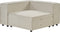 APRICA - Driezitsbank - Beige - Linkerzijde - Linnen