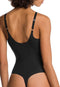 Wolford Beauty Cotton - Bodysuit - Verstelbare bandjes Thong Back - Zwart