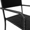 vidaXL - Tuinstoelen - 2 - st - poly - rattan - zwart
