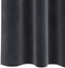 vidaXL - Blackout - Gordijnen - met - Topband - 2 - stuks - Donkergrijs - Velours