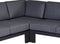 Garden Impressions Cube Loungebank Teak - Black