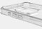 ITSKINS HYBRID R - Backcover - MagSafe compatibel - Transparant