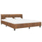 Bedframe kunstsude bruin 180x200 cm