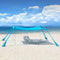 SoBuy OZT02-DB - Strandtent - Lycra Polyester Anti-UV UPF 30 - Turkoois