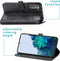 iMoshion Hoesje Geschikt voor Samsung Galaxy S21 Hoesje Met Pasjeshouder - iMoshion Mandala Bookcase - Zwart