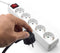 Stopcontactenstrip 5 Tomas met Interruptor Ewent EW3916 Schuko (1,5 m)