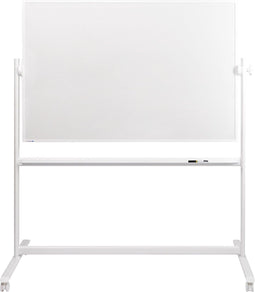 Whiteboard Lega verrijdbaar 100x150cm magnetisch emaille