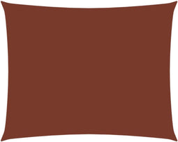vidaXL - Zonnescherm - rechthoekig - 2x3,5 - m - oxford - stof - terracottakleurig
