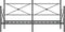 vidaXL - Slaapbank - zonder - matras - 75x190 - cm - staal - zwart