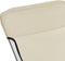 vidaXL - Strandstoelen - 2 - st - textileen - en - gepoedercoat - staal - crèmekleurig