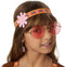 Dressforfun Groovy Hippie Squaw - Meisjeskostuum - Korte jurk met suèdelook vest en franjes - Multicolor