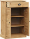 vidaXL - Schoenenkast - VIGO - 60x35x96 - cm - massief - grenenhout