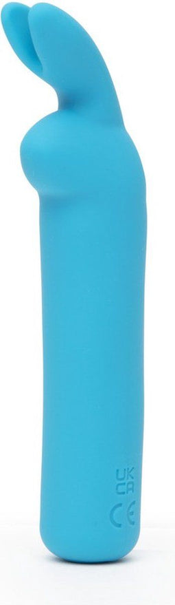 Happy Rabbit - Oplaadbare Vibrerende Bullet Blauw