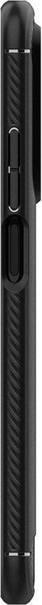 Spigen Rugged Armor - Soft Case - Schokbestendig en krasbestendig - Zwart