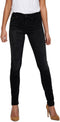 ONLY ONLBLUSH LIFE MID SK DNM REA1099 - Dames Skinny Jeans - Regular waist met riemlussen - Maat XS x L34