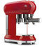 Smeg ECF01RDEU - Koffiezetapparaat - 15bar pompdruk - Rood