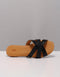 UGG Teague - Dames Slippers - Zacht leer - Black leather