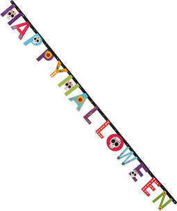 ATOSA - Halloween Dia de los Muertos slinger 230 cm