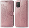 iMoshion Hoesje Geschikt voor Samsung Galaxy A02s Hoesje Met Pasjeshouder - iMoshion Mandala Bookcase - Rosé Goud