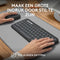 Logitech Pebble 2 - Draadloze Toetsenbord en Muis Combo - Azerty FR - Grafiet