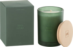 J-Line geurkaars Accords Essentiels - Bois Givré - groen - 38U
