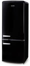 DOMO DO91706R - Retro Koelkast - 191L inhoud - Zwart