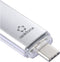 Renkforce RF-6684362 - USB-stick 32GB - USB-A 3.0 en USB-C - Zilver
