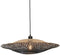 GOOD&MOJO Hanglamp Kalimantan - Bamboe/Zwart - Ø60cm - Modern - Hanglampen Eetkamer, Slaapkamer, Woonkamer