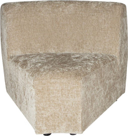 PTMD Lujo sofa cream 6051 fiore fabric corner piece