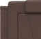 vidaXL - Hoofdbordkussen - 200 - cm - kunstleer - bruin