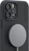 ShiftCam iPhone 13 Pro - hardcase telefoonhoesje - vegan leer - krasvrij waterbestendig stootvast - antraciet