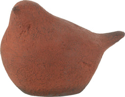 J-Line Vogel Poly Roestbruin Small