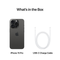 APPLE iPhone 15 Pro - 1 TB - A17 Pro - Titanium Zwart