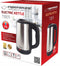 Esperanza EKK036 Electrische waterkoker 2.5L 2200W Tiber inox